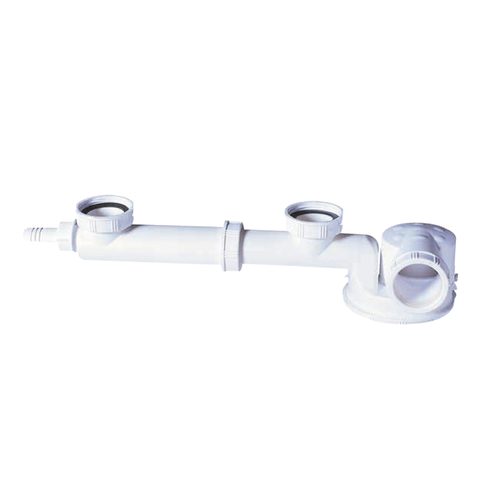 Сифон для двойной кухонной мойки Espace 1½"ר40мм WIRQUIN (9542402)