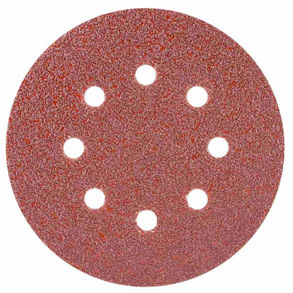 Шлифовальный круг 8 отверстий Ø125мм P40 (10шт) SIGMA (9122631)