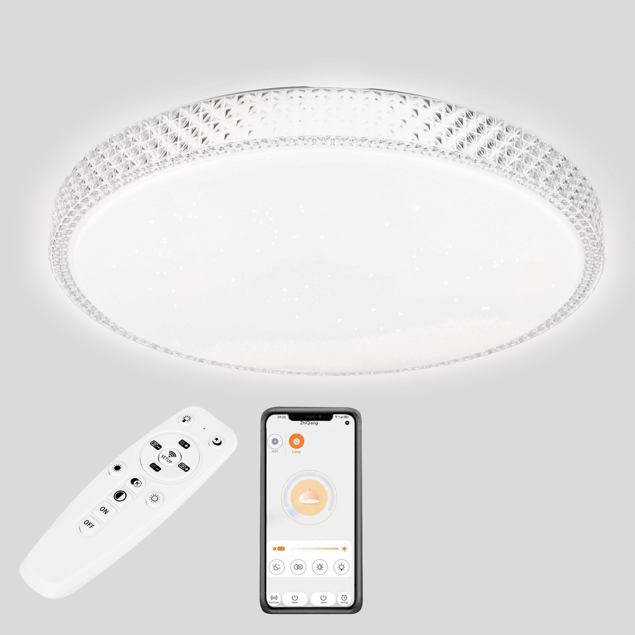 Настінно-стельова LED люстра, світильник бра світлодіодний Sunlight 413-500
