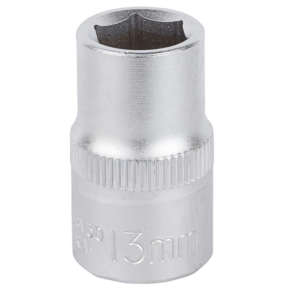 Насадка шестигранная короткая 1/2" 13мм CrV mid SIGMA (6071131)