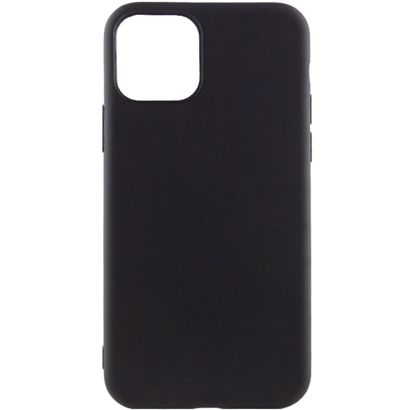 Силіконовий чохол Candy для Apple iPhone 12 Pro Max (6.7") Чорний
