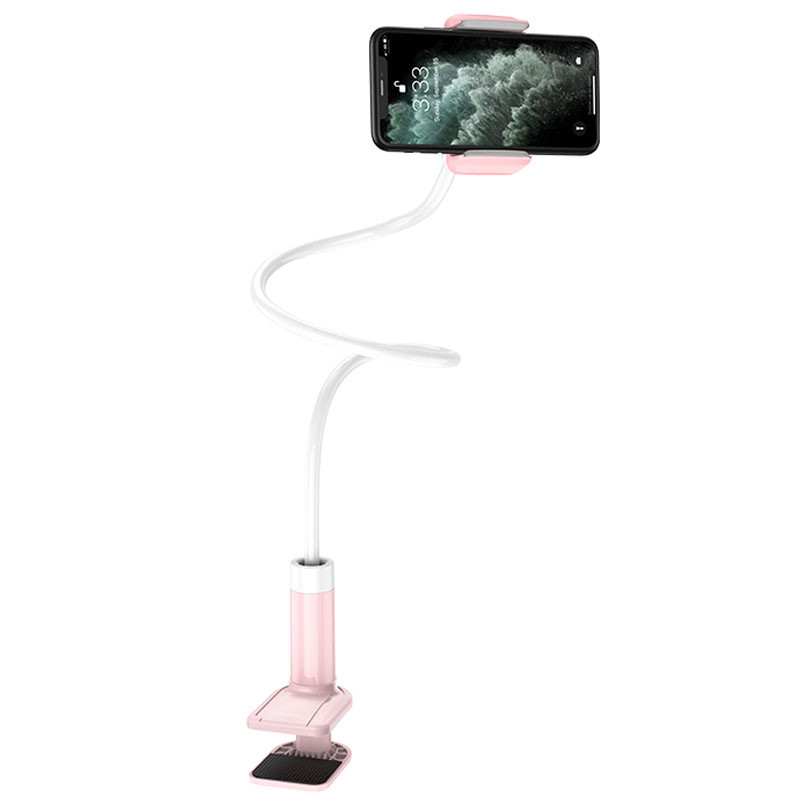 Тримач настільний Hoco PH23 Balu 4.5-6.5" Pink white