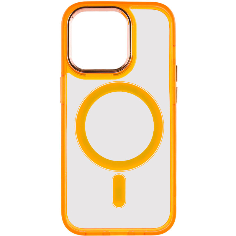 Чохол TPU Iris with Magnetic Fit для Apple iPhone 13 Pro (6.1") Помаранчевий