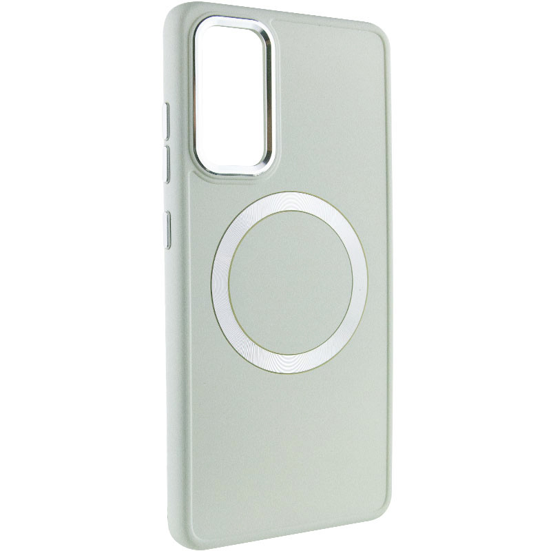 TPU чохол Bonbon Metal Style with Magnetic Fit для Samsung Galaxy S23 FE Білий / White