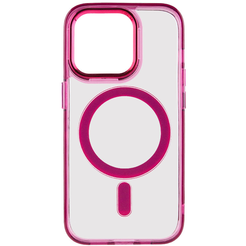Чохол TPU Iris with Magnetic Fit для Apple iPhone 14 Pro (6.1") Бордовий