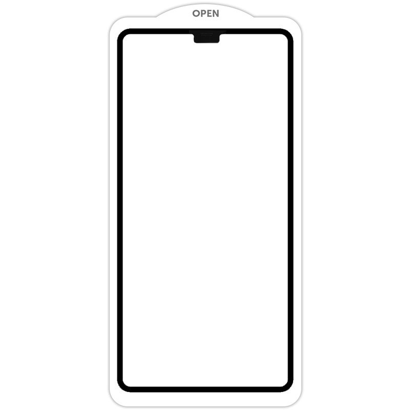 Захисне скло SKLO 5D (тех.пак) для Apple iPhone 11 (6.1") / XR Чорний