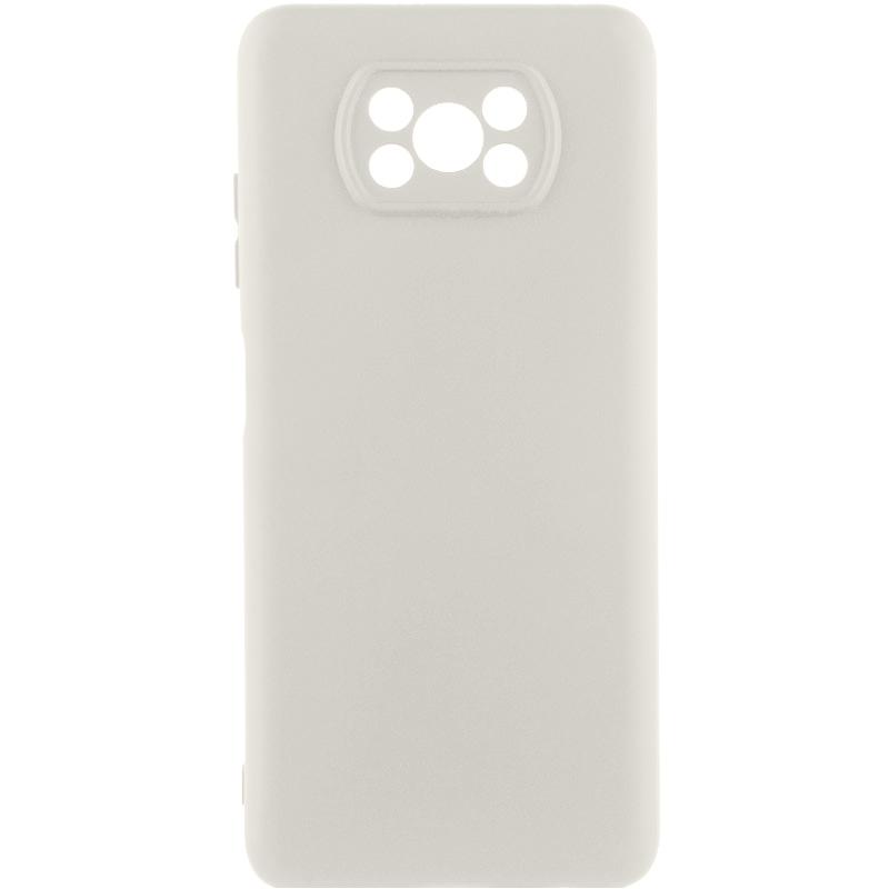 Чохол Silicone Cover Lakshmi Full Camera (AAA) для Xiaomi Poco X3 NFC / Poco X3 Pro Білий / White