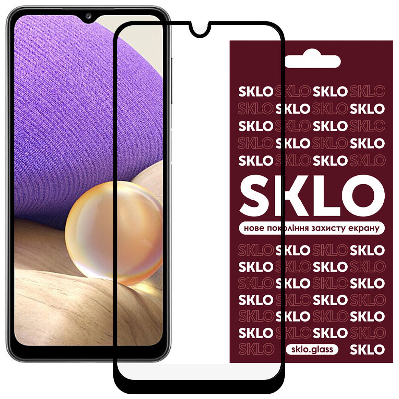 Захисне скло SKLO 3D для Samsung Galaxy M23 5G / M33 5G / M13 4G Чорний