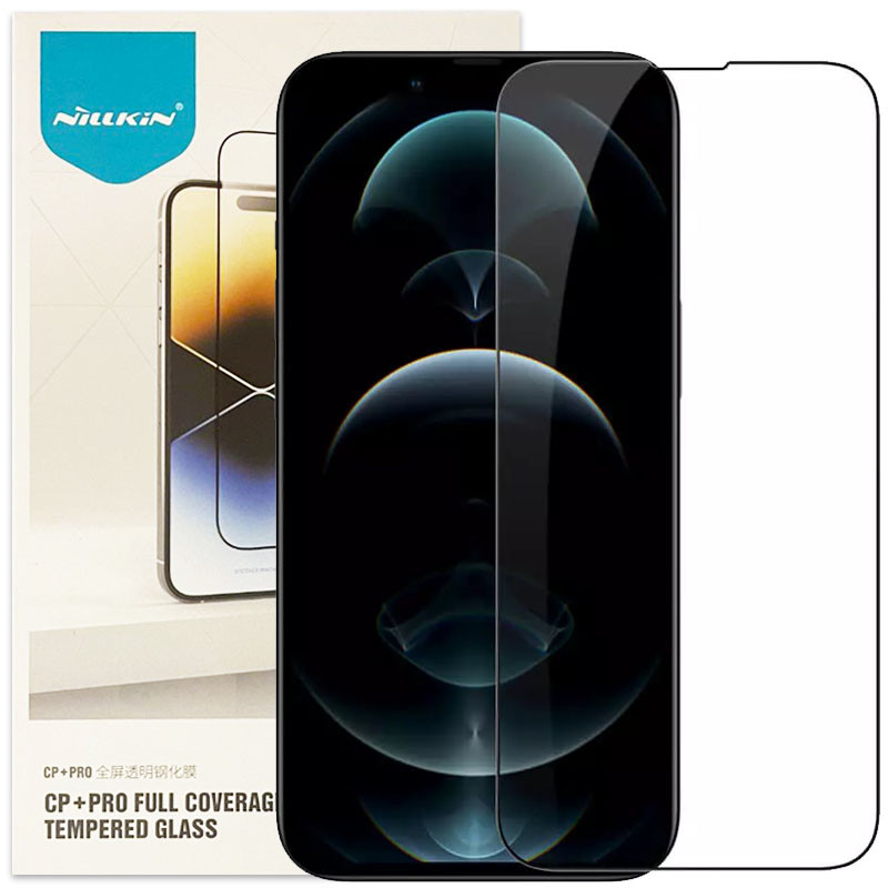 Захисне скло Nillkin (CP+PRO) для Apple iPhone 13 Pro Max / 14 Plus (6.7") Чорний