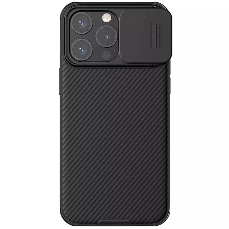 Карбонова накладка Nillkin CamShield Pro для Apple iPhone 15 Pro Max (6.7") Black