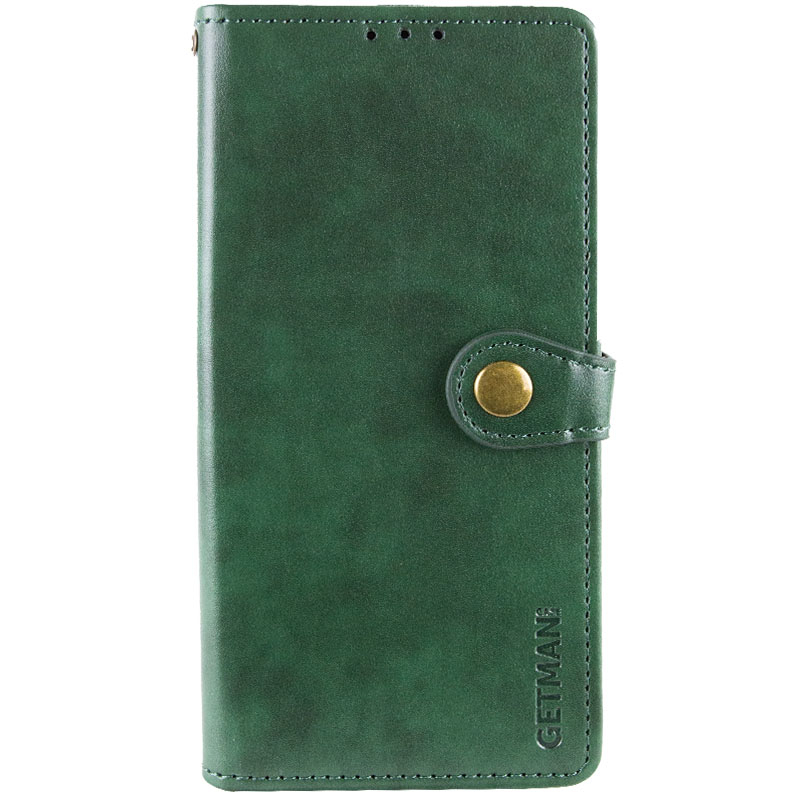 Шкіряний чохол-книжка GETMAN Gallant (PU) для Google Pixel 6 Pro Зелений