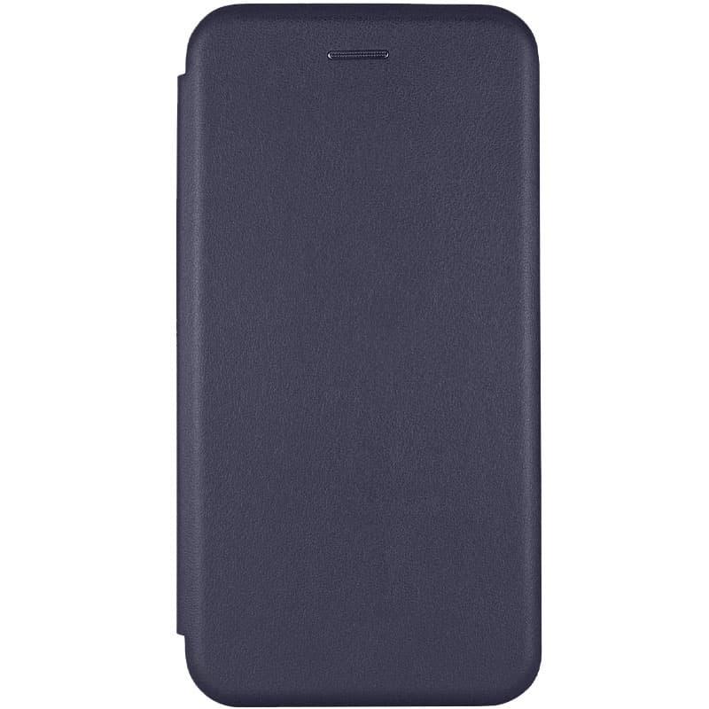 Шкіряний чохол-книжка Classy для Xiaomi Redmi Note 10 5G / Poco M3 Pro Темно-синій