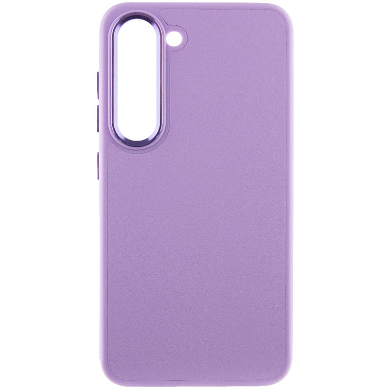 Шкіряний чохол Bonbon Leather Metal Style для Samsung Galaxy S23 Бузковий / Dasheen