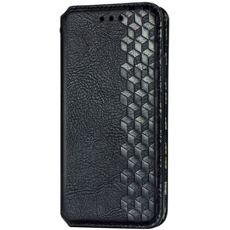 Шкіряний чохол-книжка GETMAN Cubic (PU) для Xiaomi Redmi Note 9s / Note 9 Pro / Note 9 Pro Max Чорний