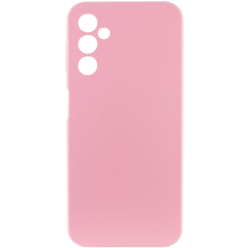 Чохол Silicone Cover Lakshmi Full Camera (AAA) для Samsung Galaxy A14 4G/5G Рожевий / Light pink