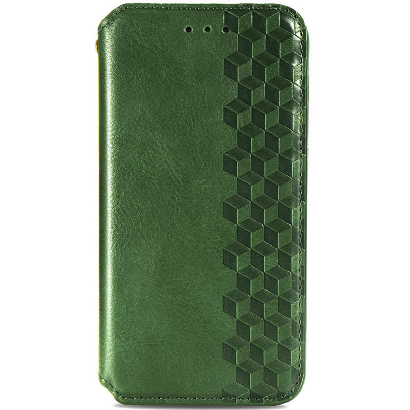 Шкіряний чохол-книжка GETMAN Cubic (PU) для Xiaomi 13 Зелений