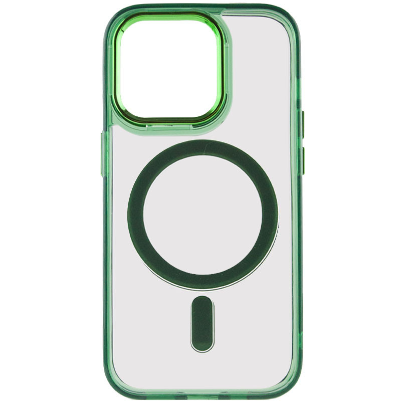 Чохол TPU Iris with Magnetic Fit для Apple iPhone 13 Pro (6.1") Зелений