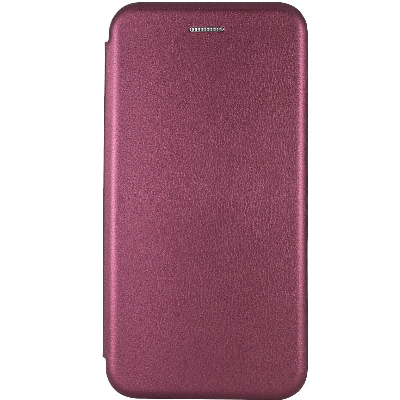 Шкіряний чохол-книжка Classy для Xiaomi Redmi Note 11 Pro 4G/5G / 12 Pro 4G Бордовий