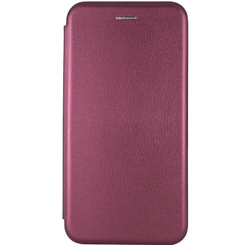 Шкіряний чохол-книжка Classy для Samsung Galaxy A05 Бордовий