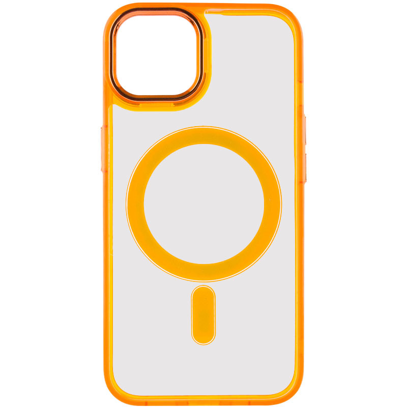Чохол TPU Iris with Magnetic Fit для Apple iPhone 12 Pro Max (6.7") Помаранчевий