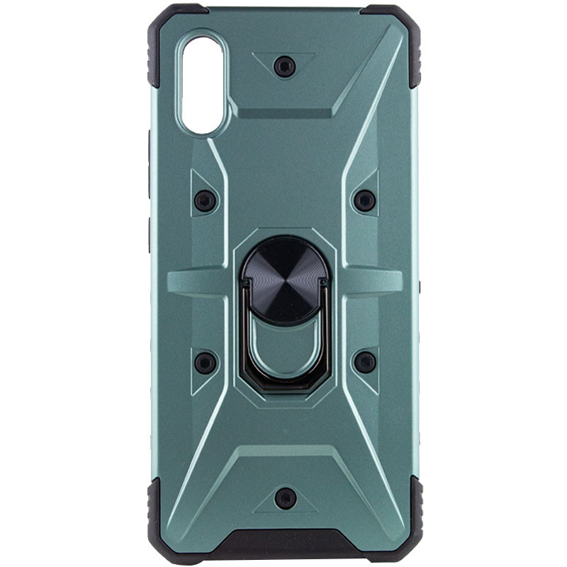 Ударостійкий чохол Pathfinder Ring для Xiaomi Redmi 9A Зелений / Green