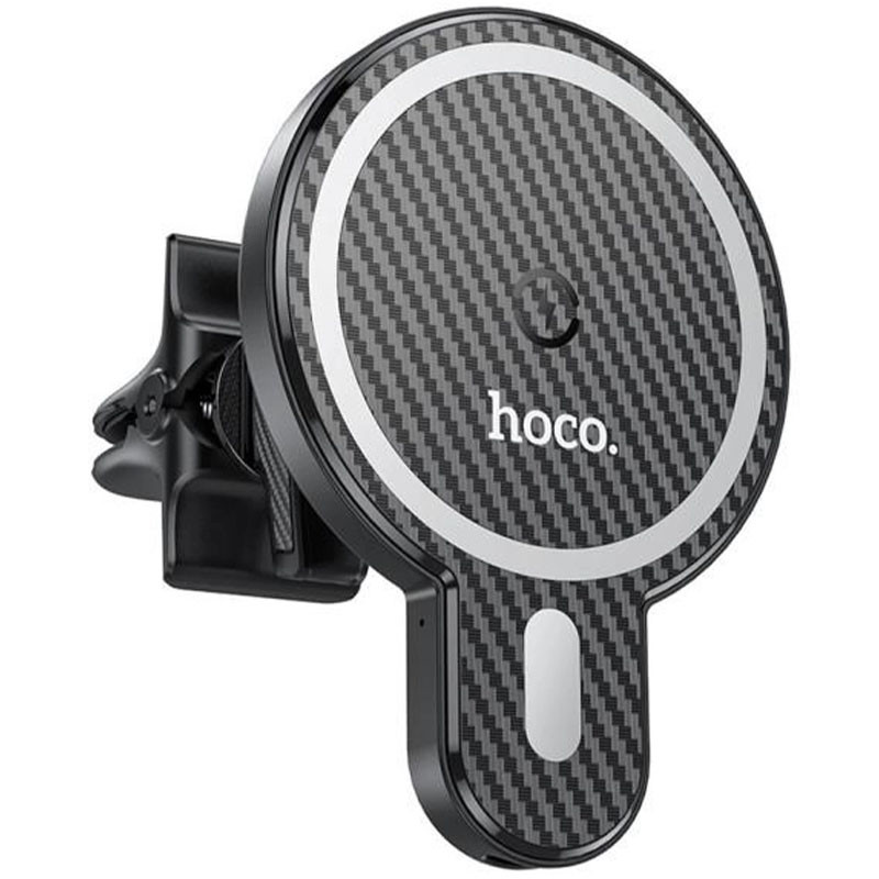 Автотримач з БЗП Hoco CA85 магнітний Black