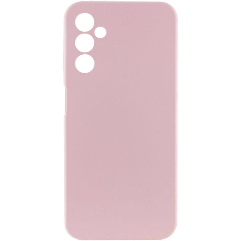 Чохол Silicone Cover Lakshmi Full Camera (AAA) для Samsung Galaxy A24 4G Рожевий / Pink Sand