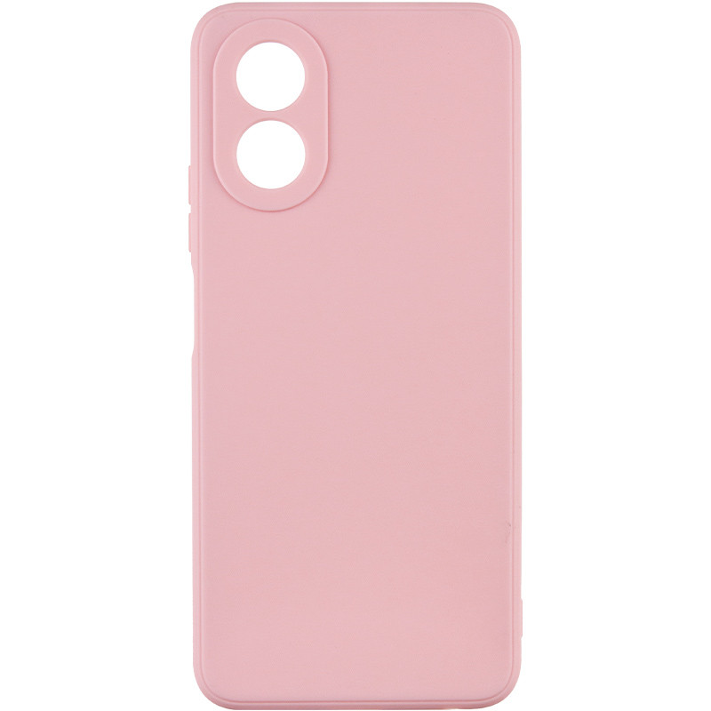 Силіконовий чохол Candy Full Camera для Oppo A78 4G Рожевий / Pink Sand