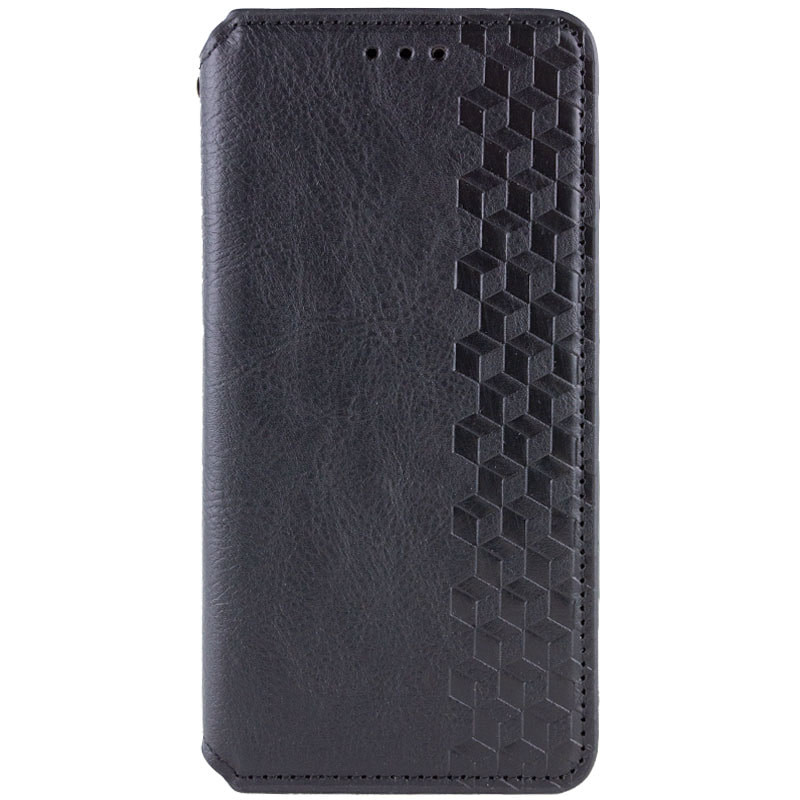 Шкіряний чохол-книжка GETMAN Cubic (PU) для Oppo A58 4G Чорний