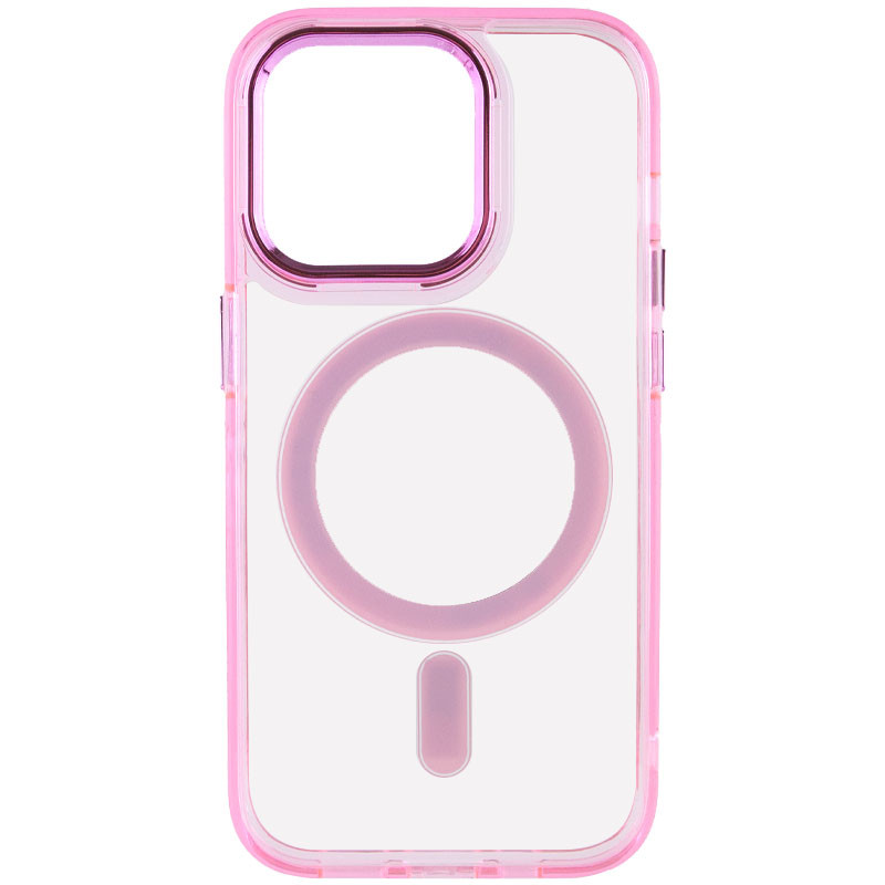 Чохол TPU Iris with Magnetic Fit для Apple iPhone 13 Pro Max (6.7") Рожевий