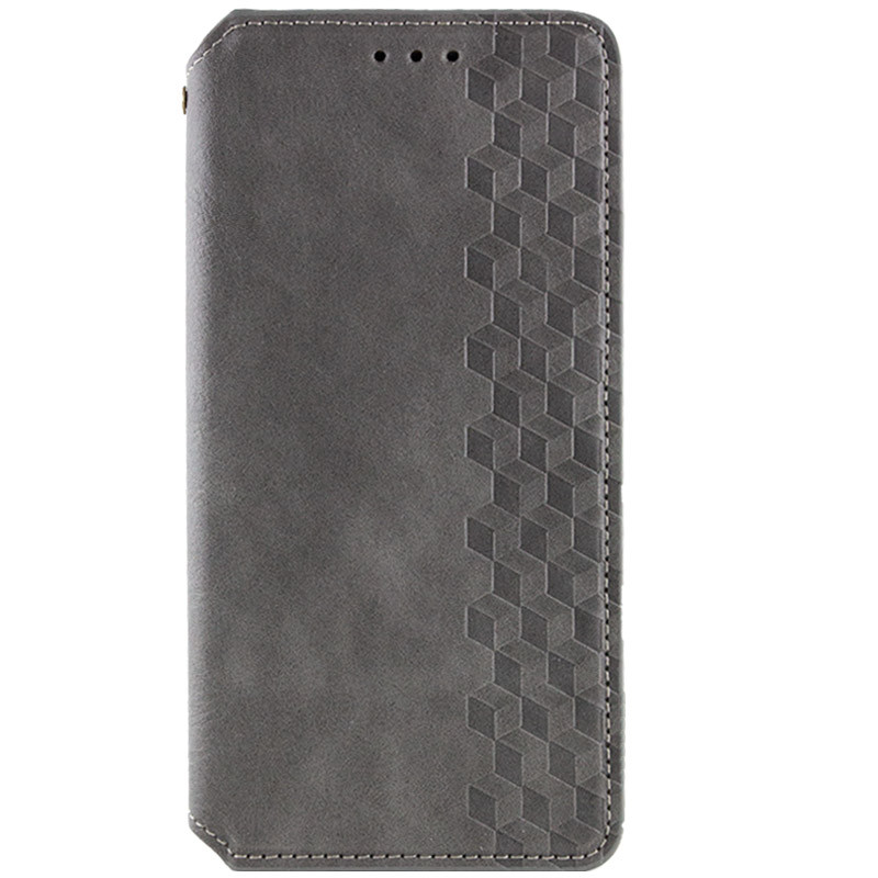 Шкіряний чохол-книжка GETMAN Cubic (PU) для Samsung Galaxy M54 5G Сірий