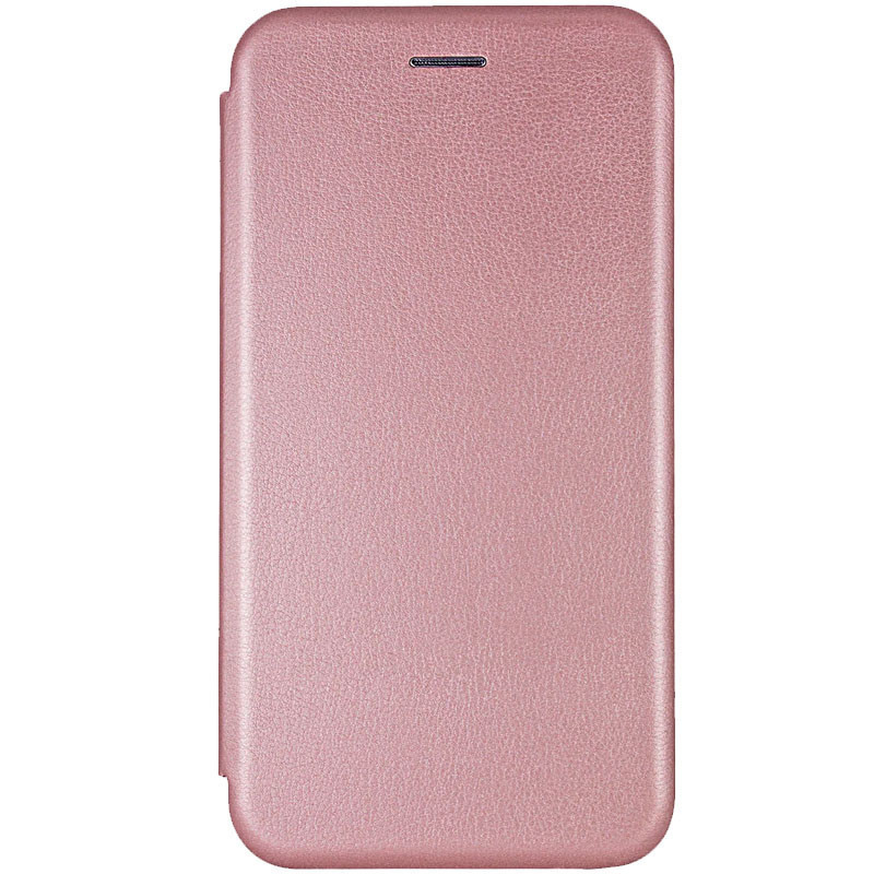 Шкіряний чохол-книжка Classy для Motorola Moto G72 Rose Gold