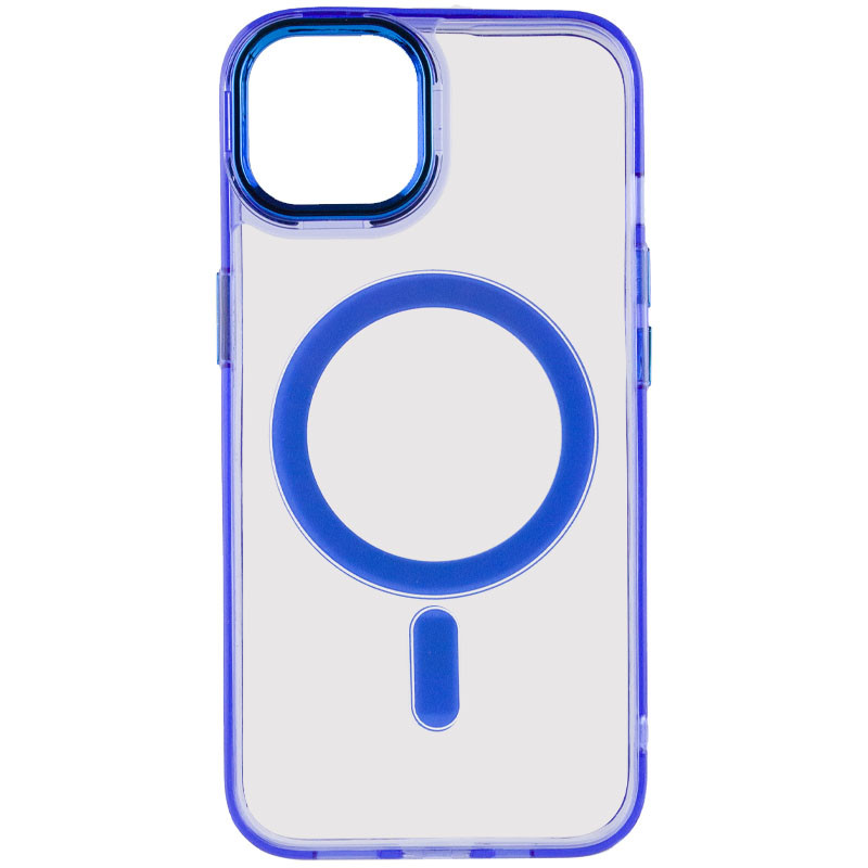 Чохол TPU Iris with Magnetic Fit для Apple iPhone 12 Pro Max (6.7") Синій
