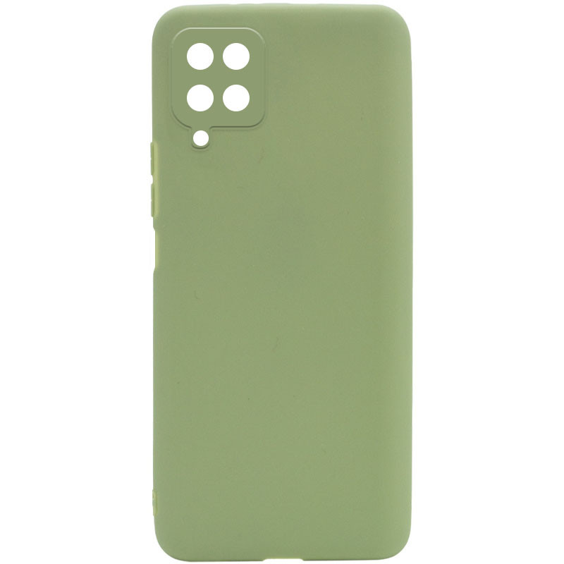 Силіконовий чохол Candy Full Camera для Samsung Galaxy M33 5G Фісташковий