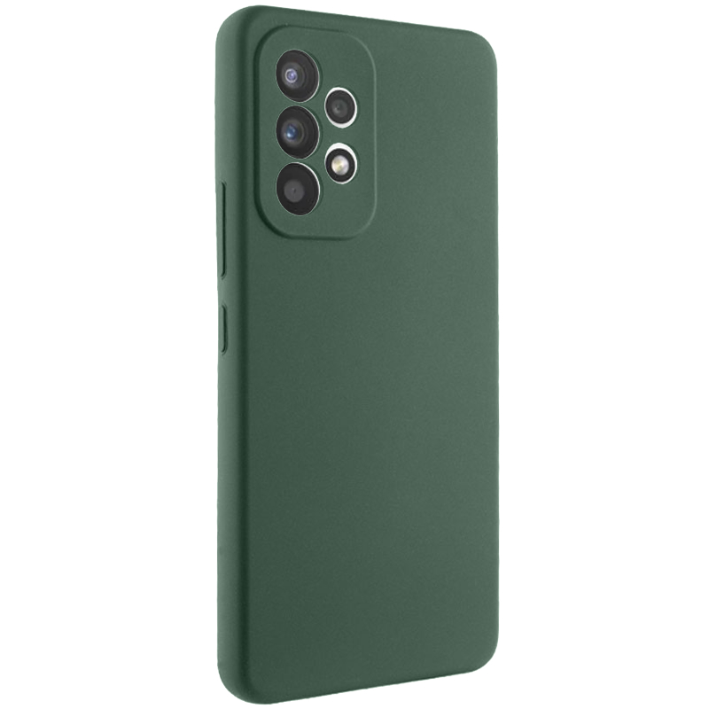 Чохол Silicone Cover Lakshmi Full Camera (AAA) для Samsung Galaxy A53 5G Зелений / Cyprus Green
