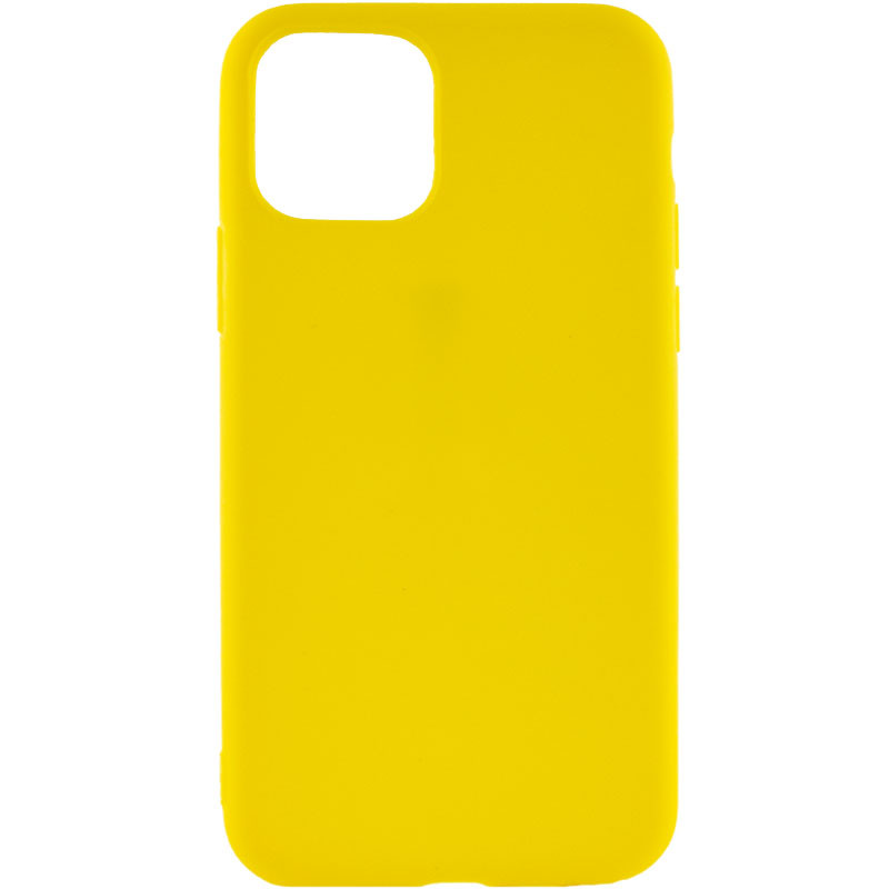 Силіконовий чохол Candy для Apple iPhone 11 Pro (5.8") Жовтий