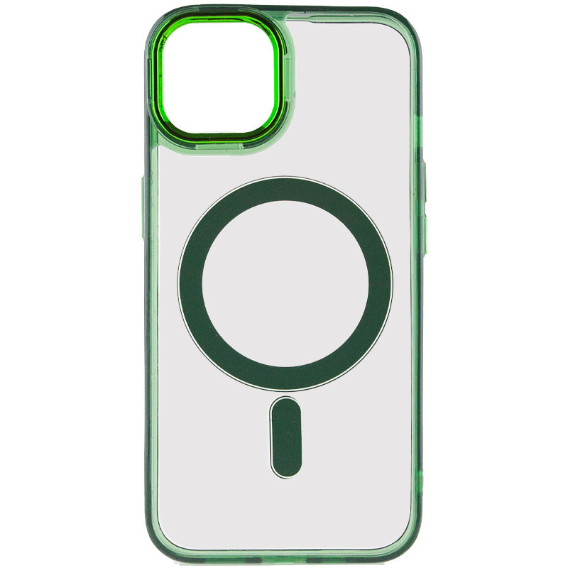 Чохол TPU Iris with Magnetic Fit для Apple iPhone 12 Pro Max (6.7") Зелений