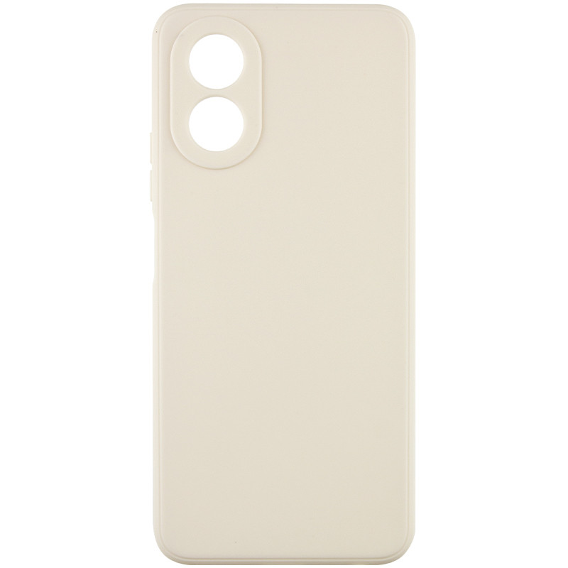 Силіконовий чохол Candy Full Camera для Oppo A78 4G Бежевий / Antique White