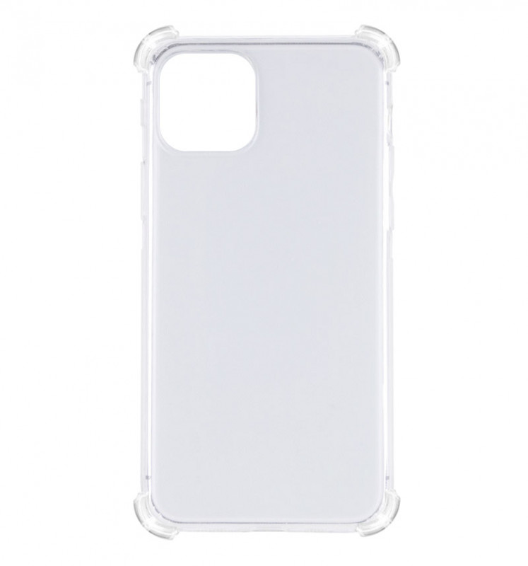 TPU чохол GETMAN Ease logo посилені кути для Apple iPhone 11 Pro Max (6.5") Безбарвний (прозорий)