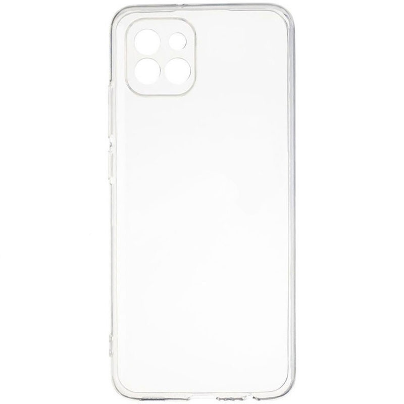 TPU чохол Epic Transparent 1,5mm Full Camera для Samsung Galaxy A03 Безбарвний (прозорий)
