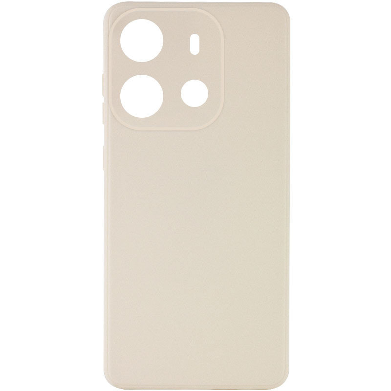 Силіконовий чохол Candy Full Camera для Tecno Spark Go 2023 Бежевий / Antique White
