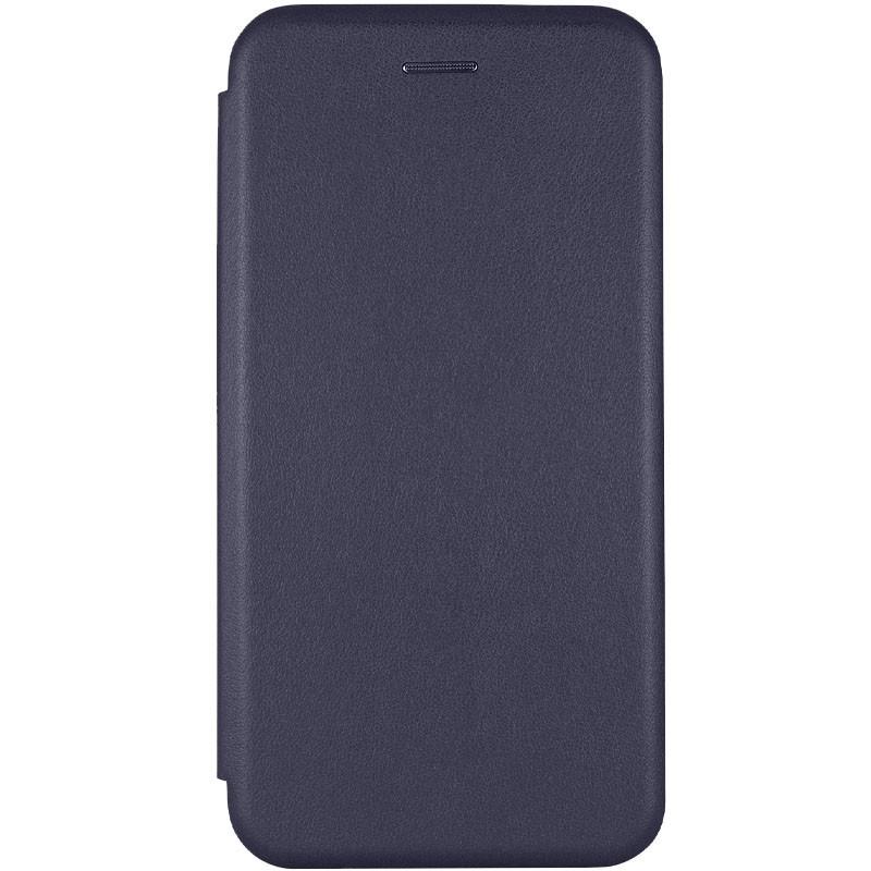 Шкіряний чохол-книжка Classy для Xiaomi Redmi 8a Темно-синій