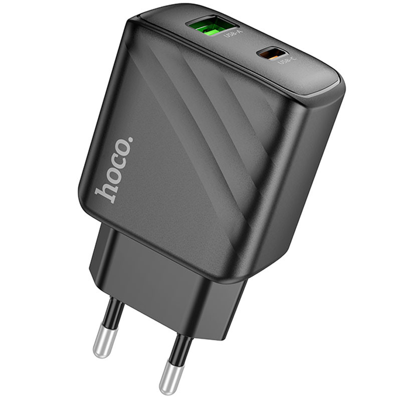 МЗП Hoco CS23A Sunlight PD30W+QC3.0 (1USB-A/1C) Black