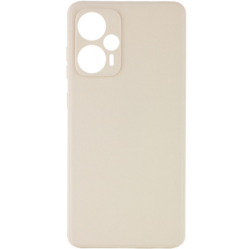 Силіконовий чохол Candy Full Camera для Xiaomi Poco F5 / Note 12 Turbo Бежевий / Antique White