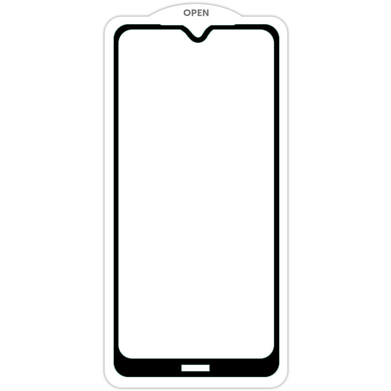 Захисне скло SKLO 5D (тех.пак) для Xiaomi Redmi Note 8T Чорний