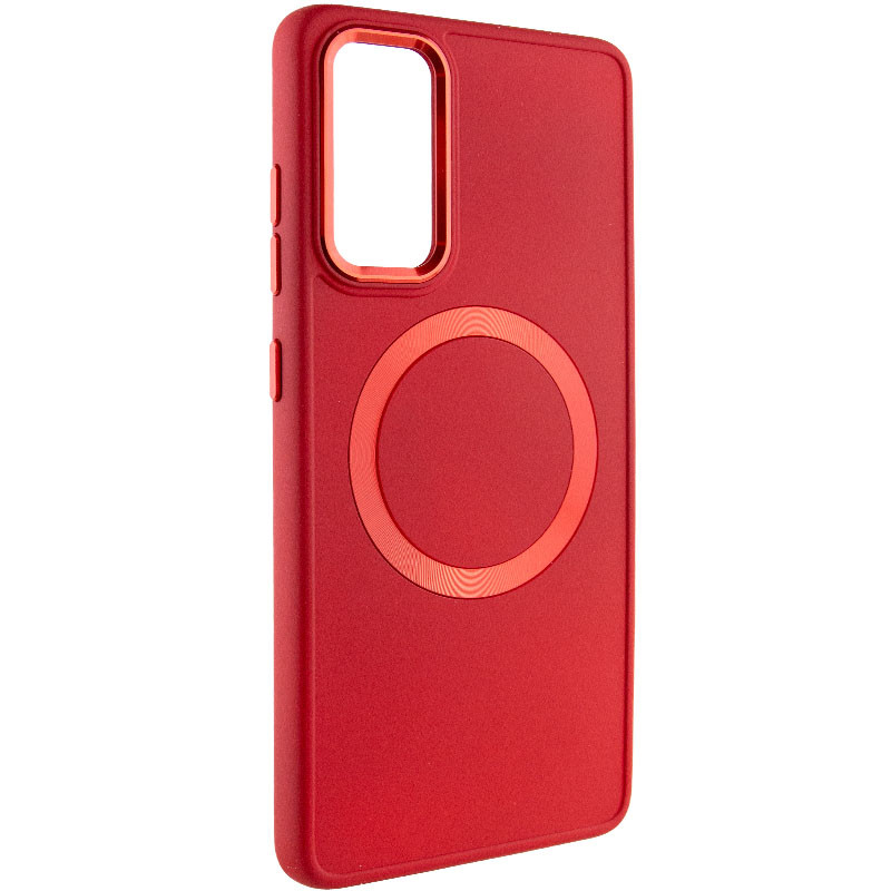 TPU чохол Bonbon Metal Style with Magnetic Fit для Samsung Galaxy S23 FE Червоний / Red