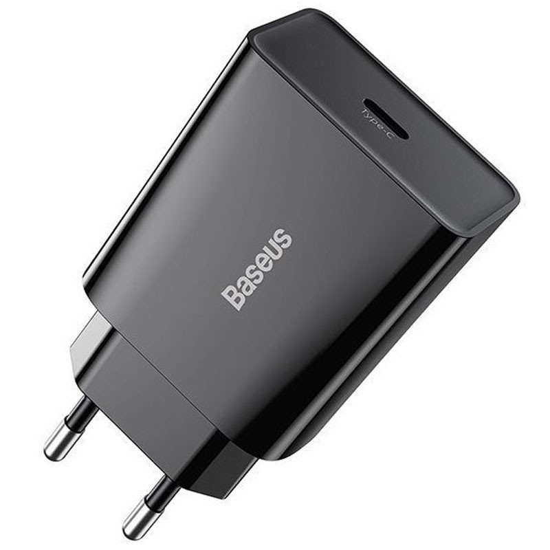 МЗП Baseus Speed Mini Quick Charger PD20W (1USB-C) (CCFS-S) Чорний