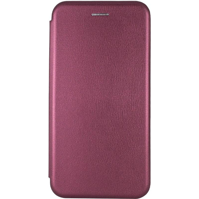 Шкіряний чохол-книжка Classy для Apple iPhone 7 / 8 / SE (2020) (4.7") Бордовий