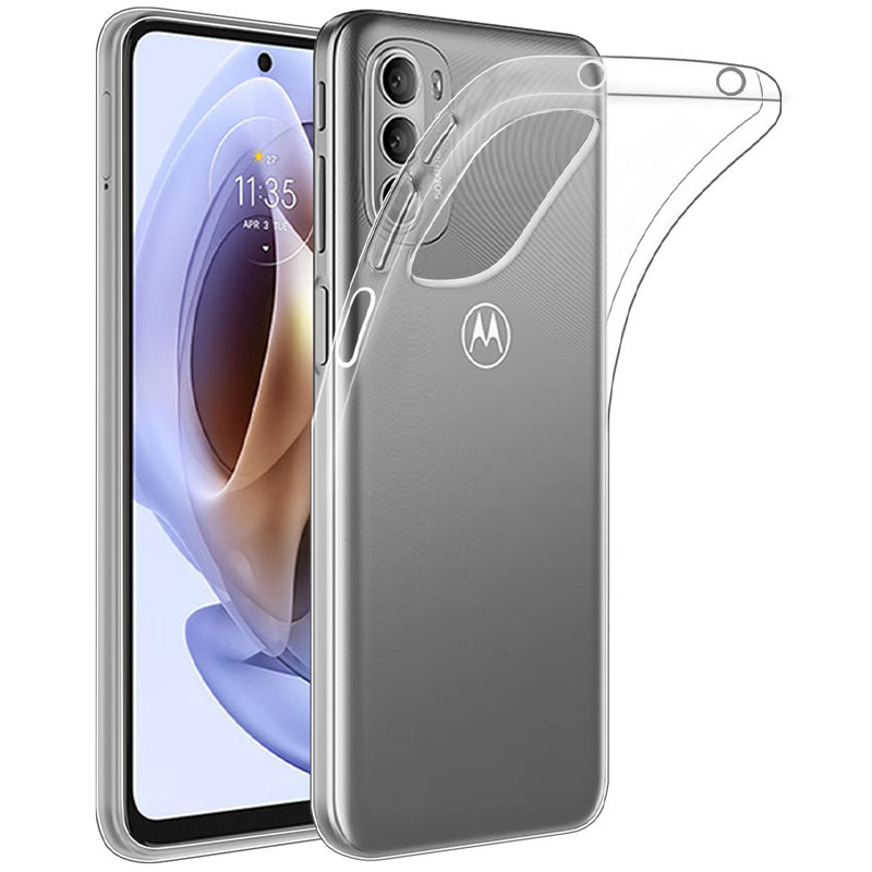 TPU чохол Epic Transparent 1,5mm для Motorola Moto G41 Безбарвний (прозорий)