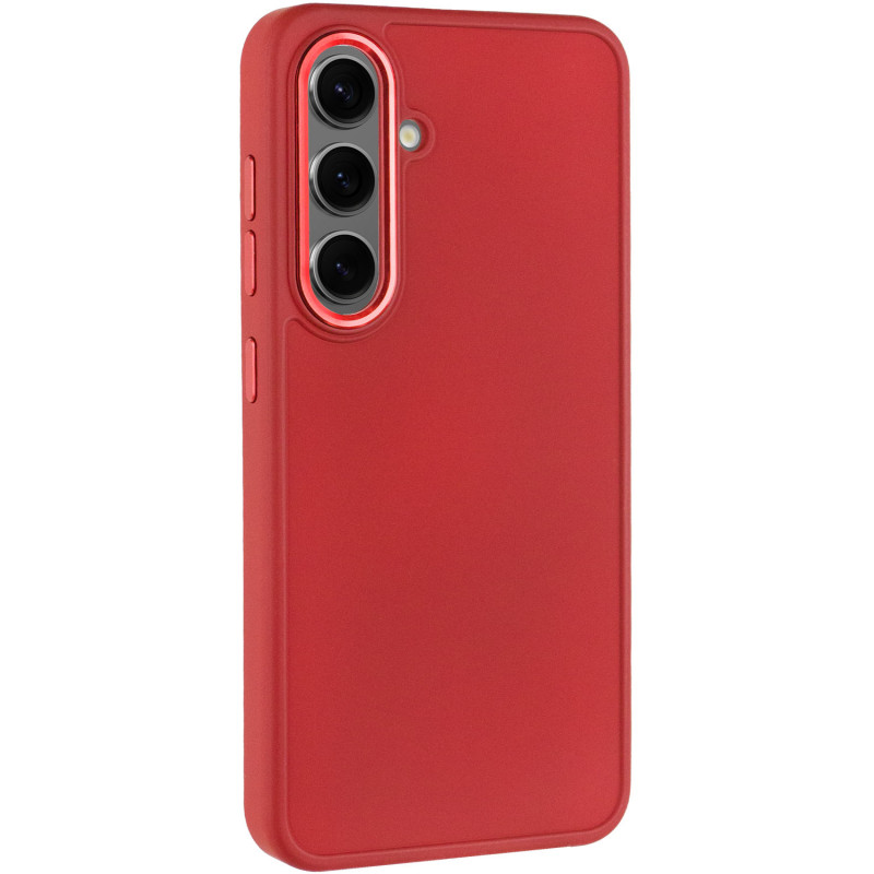 TPU чохол Bonbon Metal Style для Samsung Galaxy S23 Червоний / Red